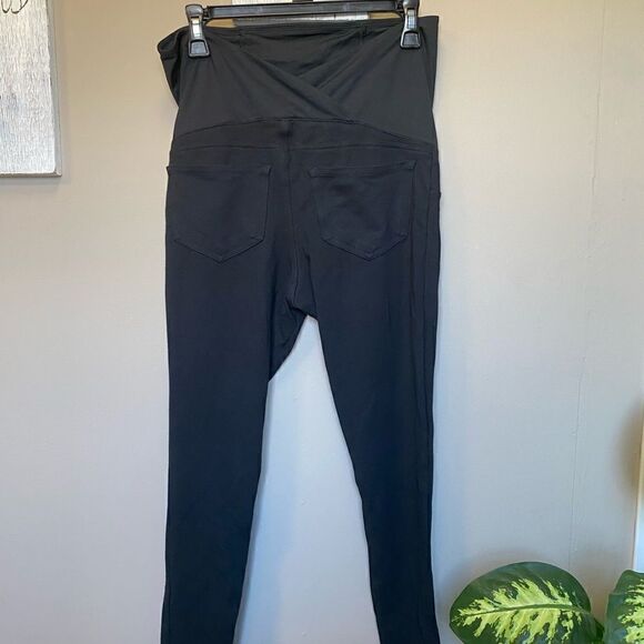 Isabel Maternity Black pants - Picture 3 of 4